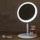 COSMETIC MAKE-UP MIRROR ILLUMINATED WHITE/PINK LED S:107-B Stock in PL image 3