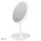 COSMETIC MAKE-UP MIRROR ILLUMINATED WHITE/PINK LED S:107-B Stock in PL image 5