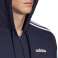 adidas Essentials 3 Stripes FZ French Terry sweatshirt 471 image 2