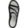 Crocs Swiftwater sieviešu čības Sandal Black & White 203998 066 203998 066 attēls 1