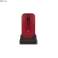 Doro 6040 KEYSTONE Red & White: Flip Phone for Seniors with Large Screen, GPS and Hearing Aid Compatibility image 1