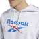 Sudadera de hombre Reebok Classic Vector Hoodie blanca FT7297 FT7297 fotografía 6
