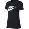 Nike Tee Essential Icon Future T-shirt til kvinder sort BV6169 010 BV6169 010 billede 1