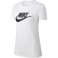 Nike Tee Essential Icon Future t-shirt til kvinder hvid BV6169 100 BV6169 100 billede 3