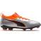 Puma One 3 Lth FG chaussures de football gris-orange 104743 01 104743 01 photo 1