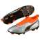 Puma One 3 Lth FG chaussures de football gris-orange 104743 01 104743 01 photo 3