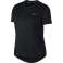Nike W Miler Top SS camiseta mujer negra AJ8121 010 AJ8121 010 fotografía 1
