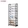 Herzberg HG-8076: Organizador de Zapatero Pequeño de 9 Niveles Negro fotografía 3