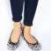 Cleo &#39;Butterfly twists&#39; zebra ballerina shoes image 3