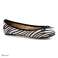 Cleo zebra &#39;Butterfly twists&#39; ballerina shoes image 2