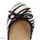 Cleo zebra &#39;Butterfly twists&#39; ballerina shoes image 4