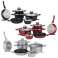 Herzberg HG-8079: Batterie de cuisine forgée de 10 pièces Gris photo 16