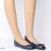 Blaue gesteppte Olivia &#39;Butterfly Twists&#39; Ballerinas Bild 1