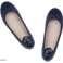 Blaue gesteppte Olivia &#39;Butterfly Twists&#39; Ballerinas Bild 3