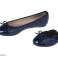 Blaue gesteppte Olivia &#39;Butterfly Twists&#39; Ballerinas Bild 4