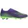 Botas de fútbol adidas X Ghosted.3 LL FG púrpura-verde EG8164 fotografía 1