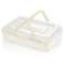 Herzberg Single Tier Takeaway Pastry Carrying Box Ivory image 4