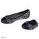 Schwarze &#39;Butterfly Twists&#39; Ballerinas aus Boucle von Verity Bild 5