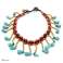 Bracelets de cheville Boho Inde pierre naturelle REF:2506105 photo 4