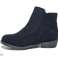 Bottines &#39;Lovely Skull&#39; en simili daim noir - chaussures enfant photo 4