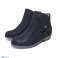 Bottines &#39;Lovely Skull&#39; en simili daim noir - chaussures enfant photo 1