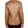 Braune Polyurethan Bonprix Damen Jacken mit Teddykragen Bild 6