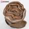 Herzberg HG-2020BCO: Piumino Bicolore in Microfibra - 200x200cm Marrone foto 13