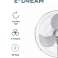 E-Dream Metal Standing Fan - 46 cm i diameter, 3 hastighedsniveauer, automatisk svingning og 120° justerbar hældning for mere komfort billede 2