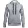 Under Armour Rival Fleece Sudadera con capucha metálica Gris 1356323 035 1356323 035 fotografía 1