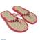 14 paires de tongs Livera pour femmes avec perles et perles photo 1