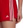 Женские шорты adidas тканые 3-полосатые спортивные шорты красные GN3108 GN3108 изображение 6