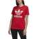 Adidas Trefoil T-shirt dame rød FM3302 billede 5