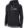 Nike W Hood FZ FLC Vrsty negro BV3984 010 BV3984 010 fotografía 1