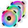 CORSAIR LL Serisi LL120 RGB Çift Işık Döngülü Kasa Fanı CO-9050092-WW fotoğraf 2