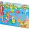 Wooden game fish fishing with magnet montessori bees image 16
