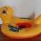 Madrass luft pontong hjul for barn duck bilde 4