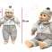 Muñeca Filip bobas con sonido gris 35cm fotografía 5