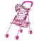 Stroller for dolls stroller pink image 5