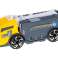 TIR tow truck car transporter semi-trailer 2in1 parking tow trucks yellow cars image 3