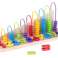 Wooden abacus sorter learning to count digits image 9