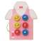 Educational set for learning how to sew buttons pink image 18