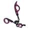 Eyelash curler with rubber band metal professional black and purple image 6