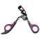 Eyelash curler with rubber band metal professional black and purple image 9