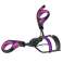 Eyelash curler with rubber band metal professional black and purple image 2