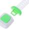 Serrure de protection pour armoires frigorifiques réglable vert photo 11