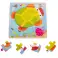 Puzzle de madera puzzle tortuga 12el. 15x15 cm fotografía 5
