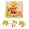 Puzzle de madera puzzle caracol 9 el. 11x11 cm fotografía 5