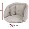 Swing lenestol stork reir svart XL med pute grå bilde 6