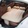 Oppblåsbar bil seng madrass beige bilde 6