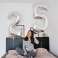 Birthday balloon for helium numbers "3" 76cm silver image 11